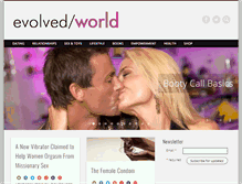 Tablet Screenshot of evolvedworld.com